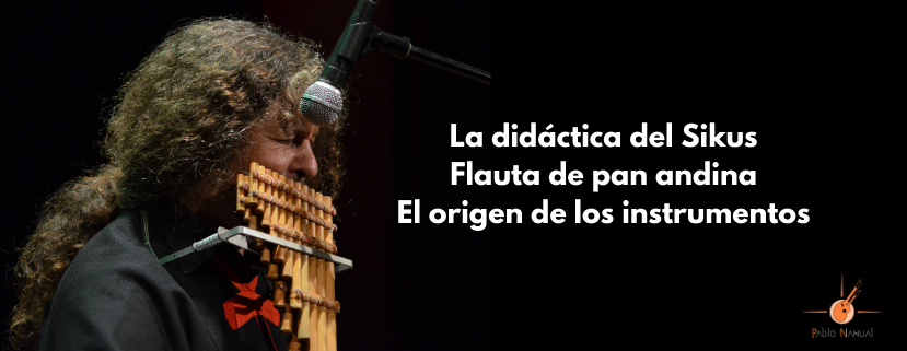 Sikus flauta de pan andina