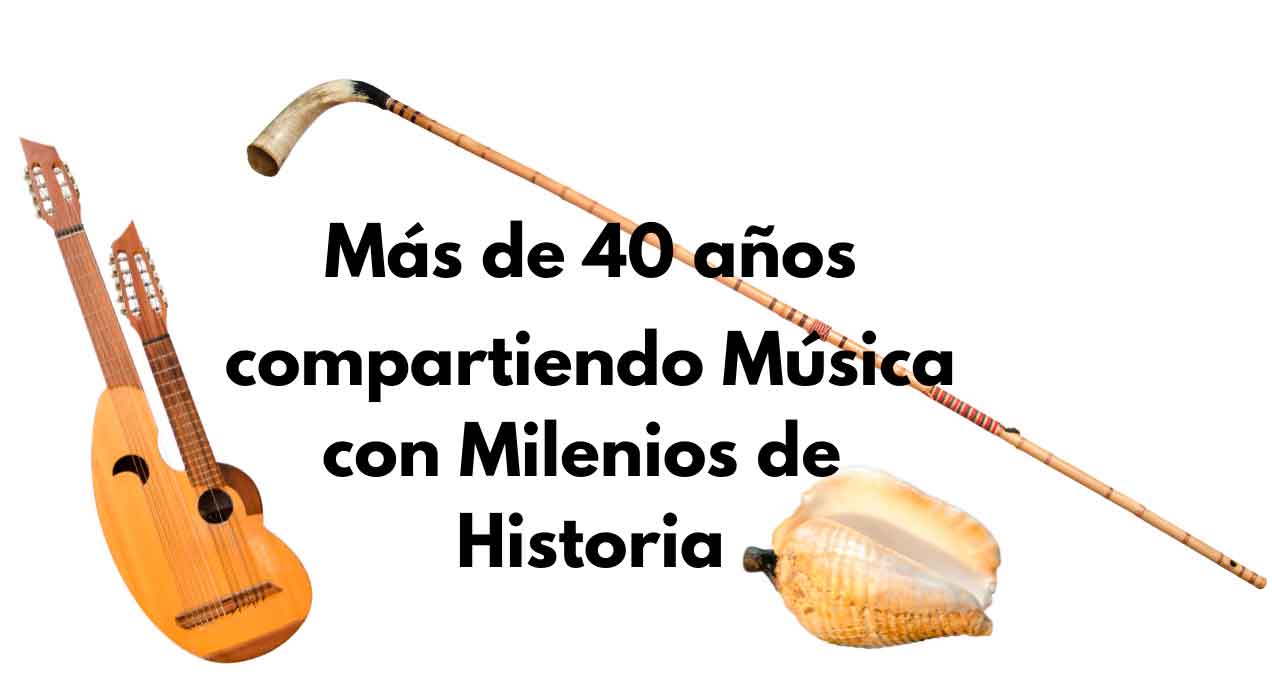 Instrumentos Ancetrales Pablo Nahual + 40 años trayectoria